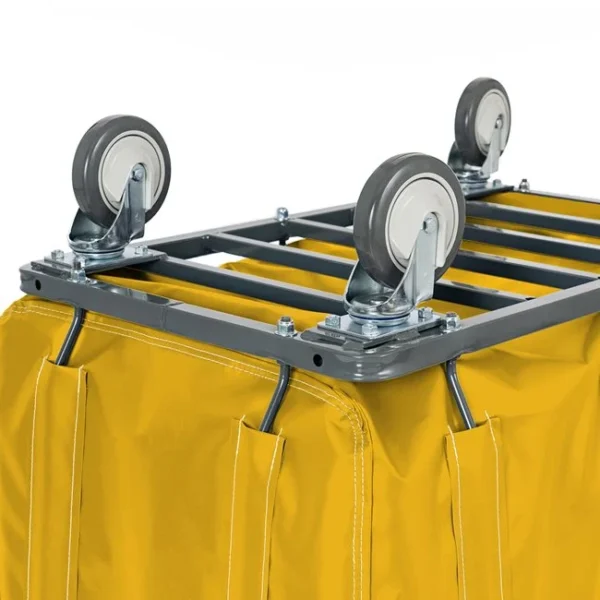 Camión de Vinilo con Cesta de 10 Bushels (Vinyl Basket Truck) - Ruedas Giratorias de 4"